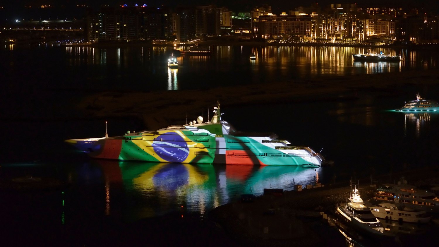 3D projection mapping installation